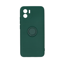  Telefontok Xiaomi Redmi A2 - Forcell Silicone Ring zöld tok kitámasztóval tok és táska