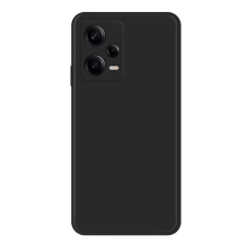  Telefontok Xiaomi Redmi Note 12 5G - PASTEL - fekete szilikon hátlap tok tok és táska