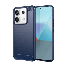  Telefontok Xiaomi Redmi Note 13 5G - Carbon Fiber kék szilikon tok tok és táska