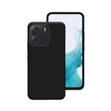  Telefontok Xiaomi Redmi Note 14 5G - fekete szilikon hátlap tok tok és táska