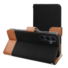  Telefontok Xiaomi Redmi Note 14 Pro+ 5G - Jeans - fekete/barna ráhajtófüles könyvtok tok és táska