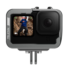 TELESIN Alu cage for GoPro Hero 12/11/10/9 sportkamera kellék