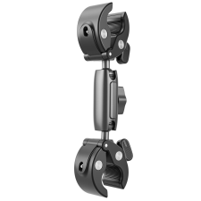 TELESIN Dupla-fejű Rögzítő-Satu -akciókamera és fotós tartó kar sportkamera kellék