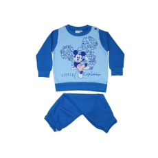  Téli flanel baba pizsama - Mickey egér - világoskék - 86
