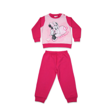 Téli flanel baba pizsama - Minnie egér - pink - 80 gyerek hálóing, pizsama