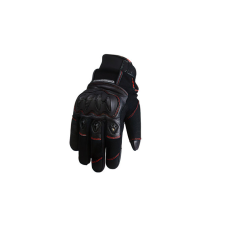 Téli kesztyű Trendy Cypress fekete / piros S motoros kesztyű