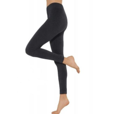  Téli pamut leggings fekete női nadrág