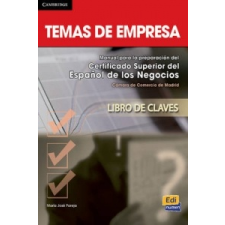  Temas de Empresa Answer Key – Maria Jose Pareja Lopez idegen nyelvű könyv