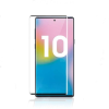  Temp-glass006370 Samsung Galaxy Note 10 Plus fekete 3D-teljes (körbe ragasztó) lefedettséget biztosító Karcálló,ütésálló kijelzővédő üvegfólia, 9H tempered glass, törlőkendővel