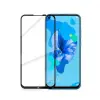  Temp-glass006371 Huawei Nova 5i / P20 Lite (2019) fekete 5D-teljes lefedettséget biztosító Karcálló,ütésálló kijelzővédő üvegfólia, 9H tempered glass, törlőkendővel