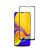  Temp-glass059844 Samsung Galaxy A30s teljes lefedettséget biztosító Karcálló,ütésálló kijelzővédő üvegfólia fekete kerettel, tempered glass, törlőkendővel
