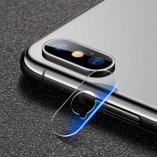  Temp-glass063150 Apple iPhone X / XS átlátszó hátsó kamera védő fólia tempered Glass (edzett üveg) mobiltelefon kellék