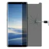  Temp-glass065230 Samsung Galaxy Note 8 átlátszó betekintésvédelemmel ellátott karcálló,ütésálló kijelzővédő üvegfólia, 9H tempered glass, törlőkendővel (Betekintésgátló)