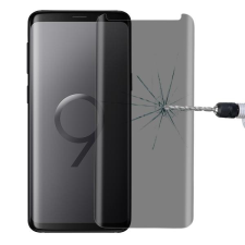  Temp-glass065258 Samsung Galaxy s9 Plus átlátszó teljes 3D lefedettséget biztosító betekintésvédelemmel ellátott karcálló,ütésálló kijelzővédő üvegfólia, 9H tempered glass, törlőkendővel (Betekintésgátló) mobiltelefon kellék