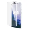  Temp-glass065276 OnePlus 7 Pro teljes lefedettséget biztosító karcálló,ütésálló kijelzővédő üvegfólia UV ragasztóval, UV lámpával , tempered glass, törlőkendővel,fólia OnePlus 7 Pro UV tempered