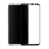  Temp-glass473 Samsung Galaxy S8 Plus fekete 3D-teljes (körbe ragasztó) lefedettséget biztosító Karcálló,ütésálló kijelzővédő üvegfólia, 9H tempered glass, törlőkendővel