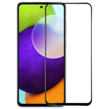  Temp-glass631273730 Samsung Galaxy A52s 5G Karcálló, ütésálló kijelzővédő üvegfólia, 9H tempered glass, törlőkendővel mobiltelefon kellék