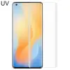  Temp-glass6312737458 Vivo X50 Pro teljes lefedettséget biztosító karcálló, ütésálló kijelzővédő üvegfólia UV ragasztóval, UV lámpával , tempered glass, törlőkendővel,fólia Vivo X50 Pro UV tempered