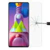  Temp-glass6312737609 Samsung Galaxy M51 2.5d karcálló, ütésálló kijelzővédő üvegfólia, 9H tempered glass, törlőkendővel
