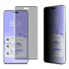  Temp-glass63127376497 Honor Magic6 Pro teljes 3D lefedettséget biztosító betekintésvédelemmel ellátott karcálló, ütésálló kijelzővédő üvegfólia, 9H tempered glass, törlőkendővel (Betekintésgátló)