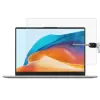  Temp-glass6312737874 Huawei MateBook D 14 2023 Karcálló, ütésálló kijelzővédő üvegfólia, 9H tempered glass, törlőkendővel