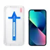  Temp-glass631273858 Apple iPhone X / XS fekete betekintésvédelemmel ellátott karcálló, ütésálló kijelzővédő üvegfólia, 9H tempered glass, törlőkendővel (Betekintésgátló)