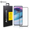  Temp-glass63127481 Oneplus Nord CE 5G teljes lefedettséget biztosító karcálló, ütésálló kijelzővédő üvegfólia fekete kerettel, tempered glass, törlőkendővel