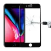  Temp-glass631289 Apple iPhone 7 Plus / 8 Plus 5D-teljes lefedettséget biztosító Karcálló,ütésálló kijelzővédő üvegfólia, 9H tempered glass, törlőkendővel