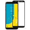  Temp-glass631465 Samsung Galaxy J6 (2018) teljes lefedettséget biztosító Karcálló,ütésálló kijelzővédő üvegfólia matt fekete kerettel, tempered glass, törlőkendővel