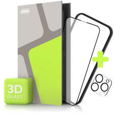 Tempered Glass Protector az iPhone 14 Próhoz, 3D Glass + kameravédő (Case Friendly) mobiltelefon kellék