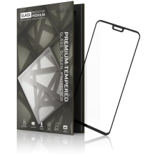 Tempered Glass Protector Honor 8X / 9X Lite 2020 üvegfólia - fekete keret mobiltelefon kellék