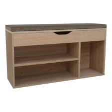 Tempo Cipőpolc paddal, sonoma tölgy, FUDDY NEW bútor