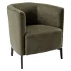 Tempo Design fotel, zöld/fekete, KAPY