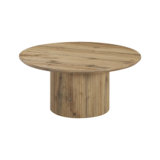 Tempo Dohányzóasztal, tölgy, átmérő 80 cm, MAHIR TYP 2 bútor