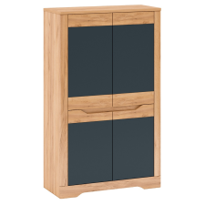 Tempo FIDEL Szekrény I, arany craft tölgy/szürke grafit bútor