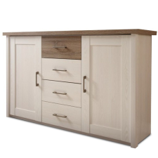 Tempo Komód, pínia fehér/ tölgy sonoma trufla, LUMERA bútor