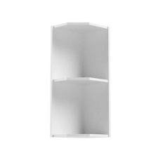 TEMPO KONDELA Felső sarokszekrény, fehér, AURORA G25PZ bútor