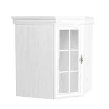 Tempo KORA KNN1 Vitrines szekrény, fali, sosna andersen bútor