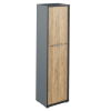 Tempo RIOMA NEW TYP 08 Polc szekrény, grafit/tölgyfa artisan