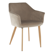 Tempo Szék, szövet Taupe szürke-barna/bükk, ODOVEL bútor