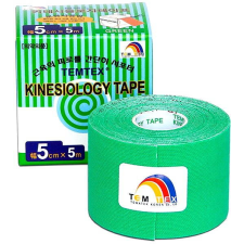 Temtex Tourmaline zöld 5 cm-es kineziológiai szalag gyógyászati segédeszköz