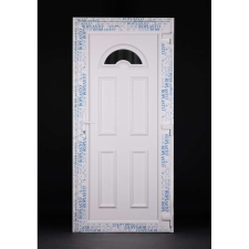 Temze 1 műanyag Bejárati ajtó 98x208cm #fehér nyílászáró