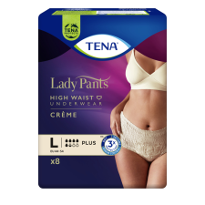 TENA Lady Pants Plus Creme (Krém színű) L - 8 db gyógyászati segédeszköz