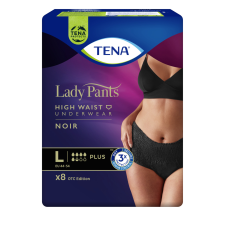  TENA Lady Pants Plus Noir (Fekete színű) L - 8 db gyógyászati segédeszköz