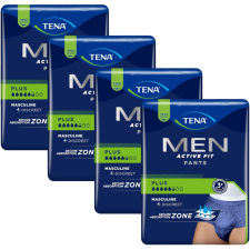 Tena Men Active Fit Pants Plus Inkontinencia-fehérnemű S/M 4x9db - sötétkék gyógyászati segédeszköz