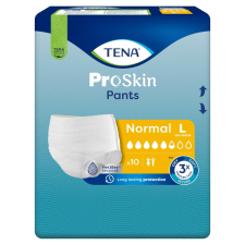 Tena Pants ProSkin Nedvszívó Nadrágok Normál L, 10 db gyógyászati segédeszköz