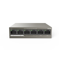 Tenda tef1106p-4-63w 6-port 10/100m desktop switch with 4-port poe hub és switch