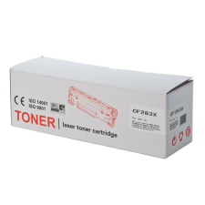 Tender CF283X/CRG737 lézertoner fekete 2,4k (TOTE283X) nyomtatópatron & toner