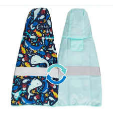  Tengeri mintás kifordítható esőkabát, M-es kutyaruha