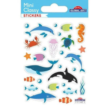 Tengeri világ matrica - delfines matrica